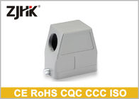 केबल कनेक्टर IP65 के लिए H10B-BK-1L बल्कहेड औद्योगिक कनेक्टर आवास 09300100305