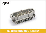 HE 016 M हैवी ड्यूटी 16 पिन कनेक्टर्स 16A 500V इंडस्ट्रियल कनेक्टर स्क्रू टर्मिनल