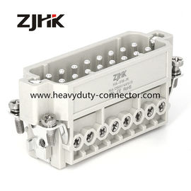16P पुरुष 16 एम्पियर 240v 16-पिन पावर कनेक्टर आयताकार