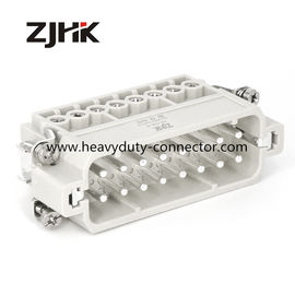 16P पुरुष 16 एम्पियर 240v 16-पिन पावर कनेक्टर आयताकार